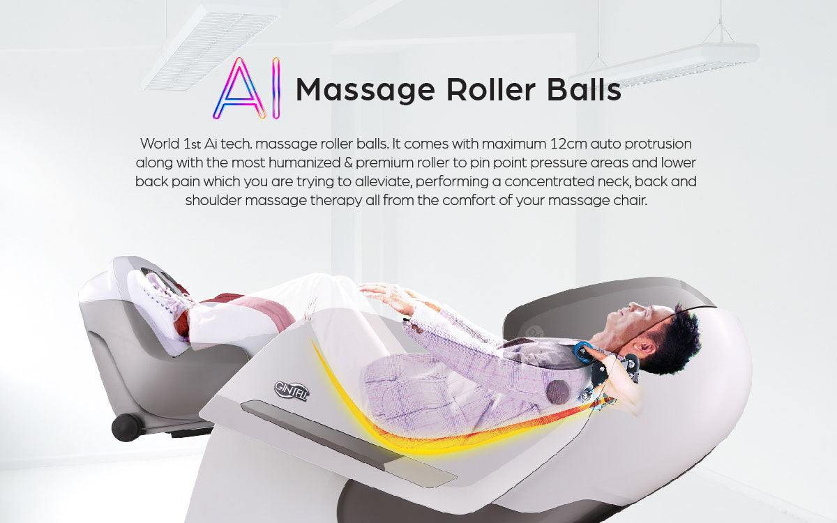 GINTELL Limited Edition DéSpace UFO Royale Blue Massage Chair
