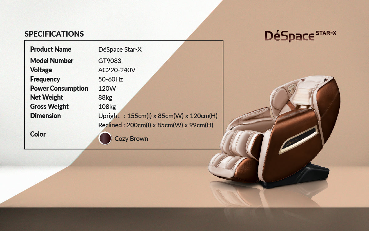 GINTELL DéSpace Star-X Massage Chair