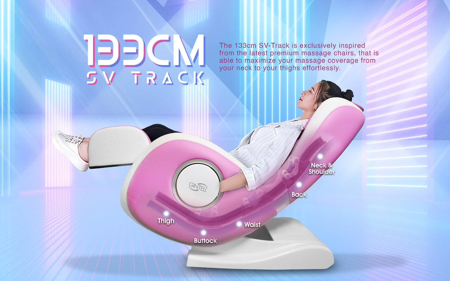 GINTELL DéVano LUX Massage Chair Sofa