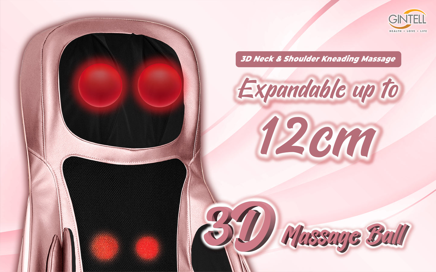 GINTELL G-Mobile Plus Massage Cushion