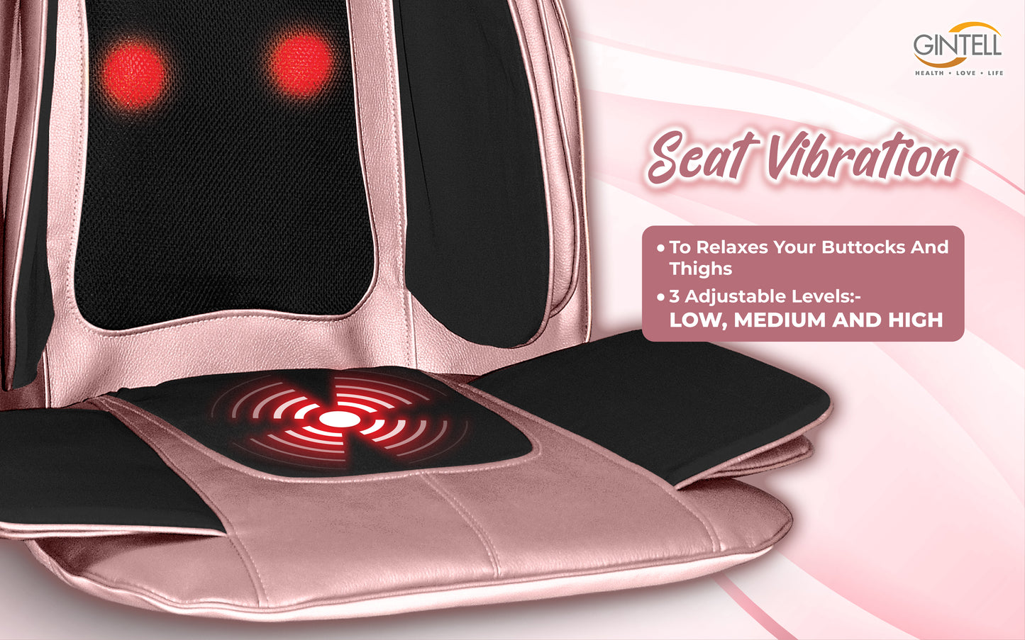 GINTELL G-Mobile Plus Massage Cushion