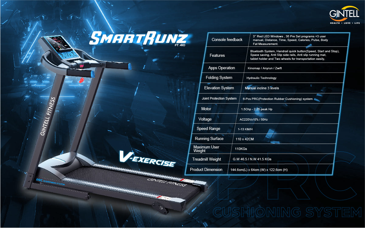 GINTELL SmartRunz Treadmill