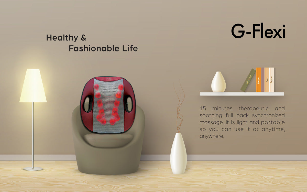 GINTELL G-Flexi Portable Massage Cushion