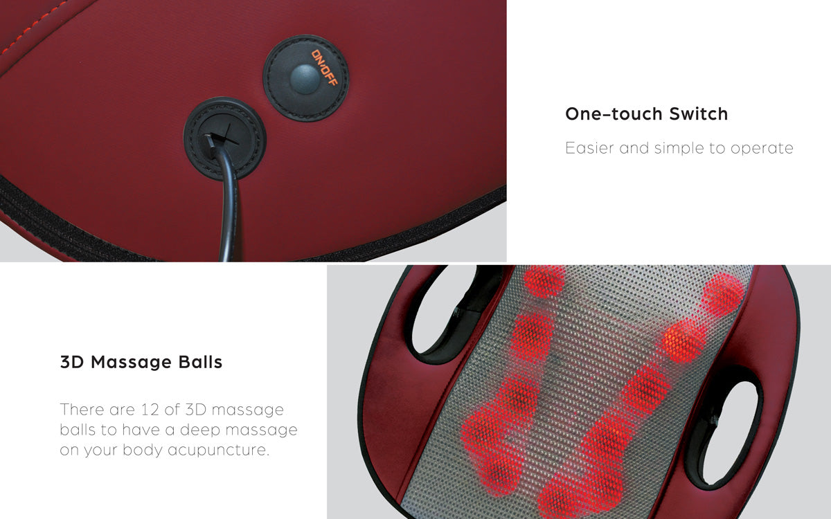 GINTELL G-Flexi Portable Massage Cushion