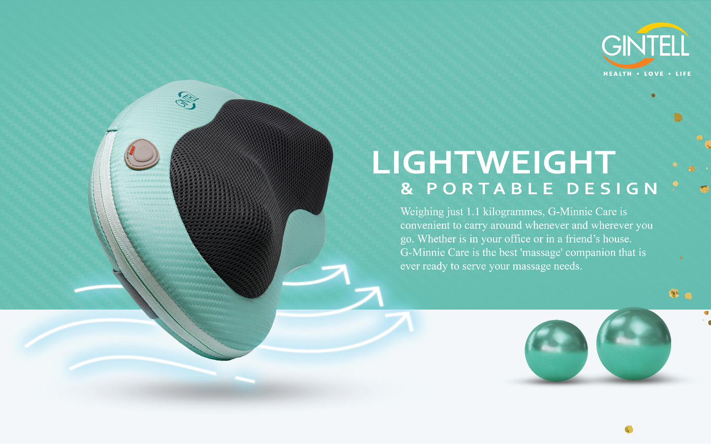 GINTELL G-Minnie Care Portable Massager