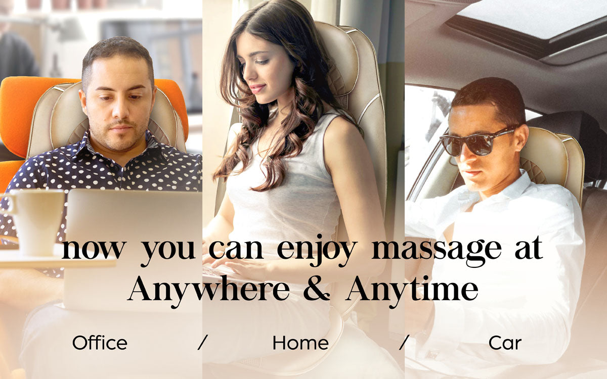 GINTELL G-Mobile EZ Portable Massage Cushion