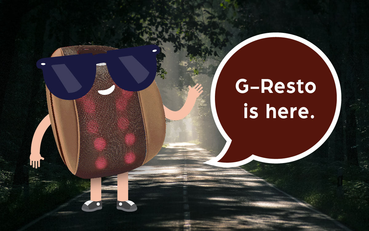 GINTELL G-Resto Portable Massage Cushion