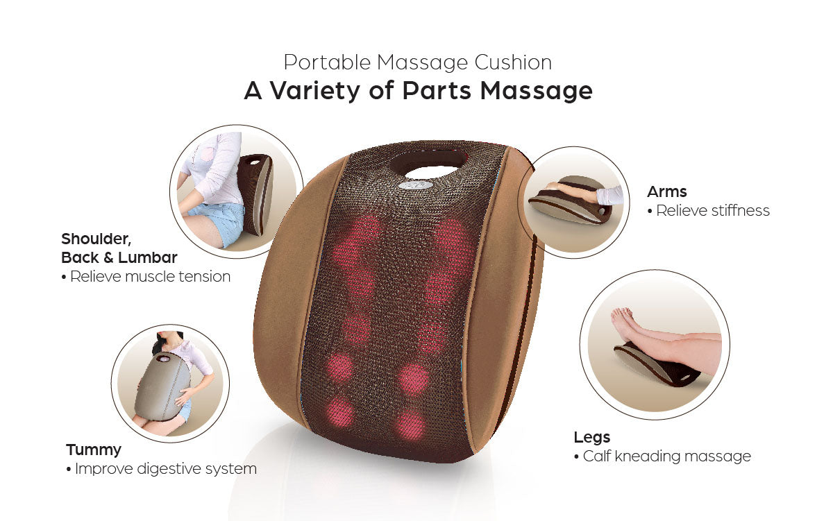 GINTELL G-Resto Portable Massage Cushion