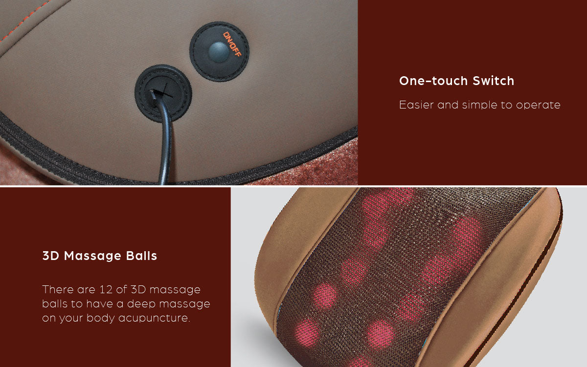 GINTELL G-Resto Portable Massage Cushion