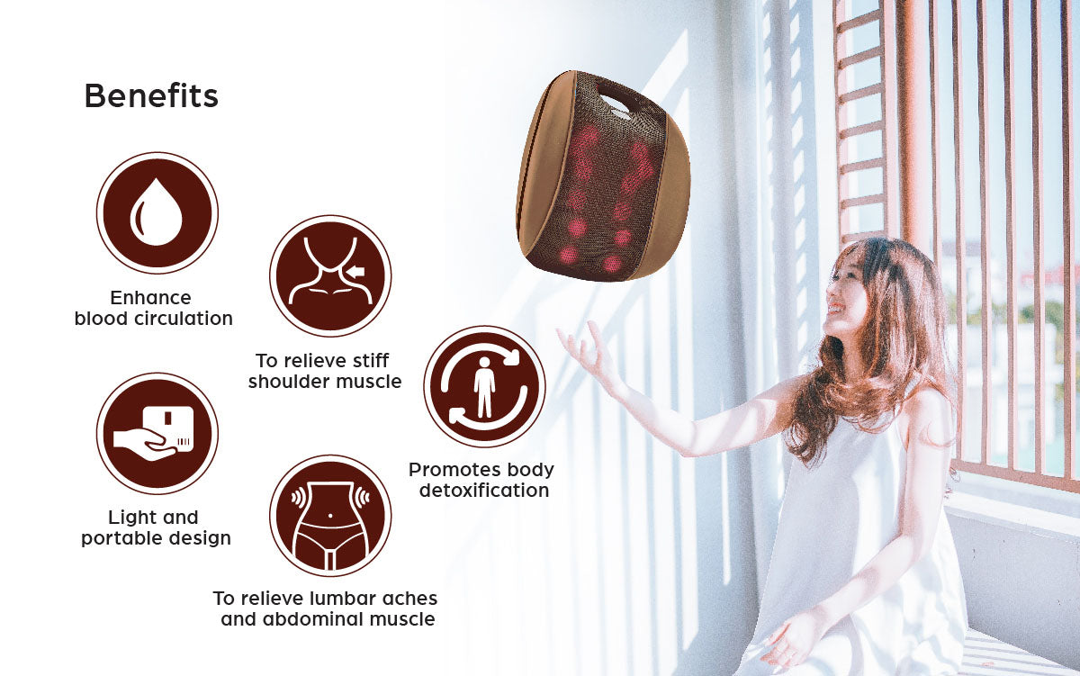 GINTELL G-Resto Portable Massage Cushion