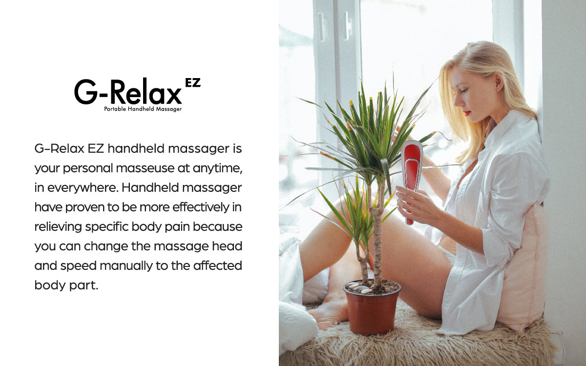 GINTELL G-Relax EZ Portable Handheld Massager