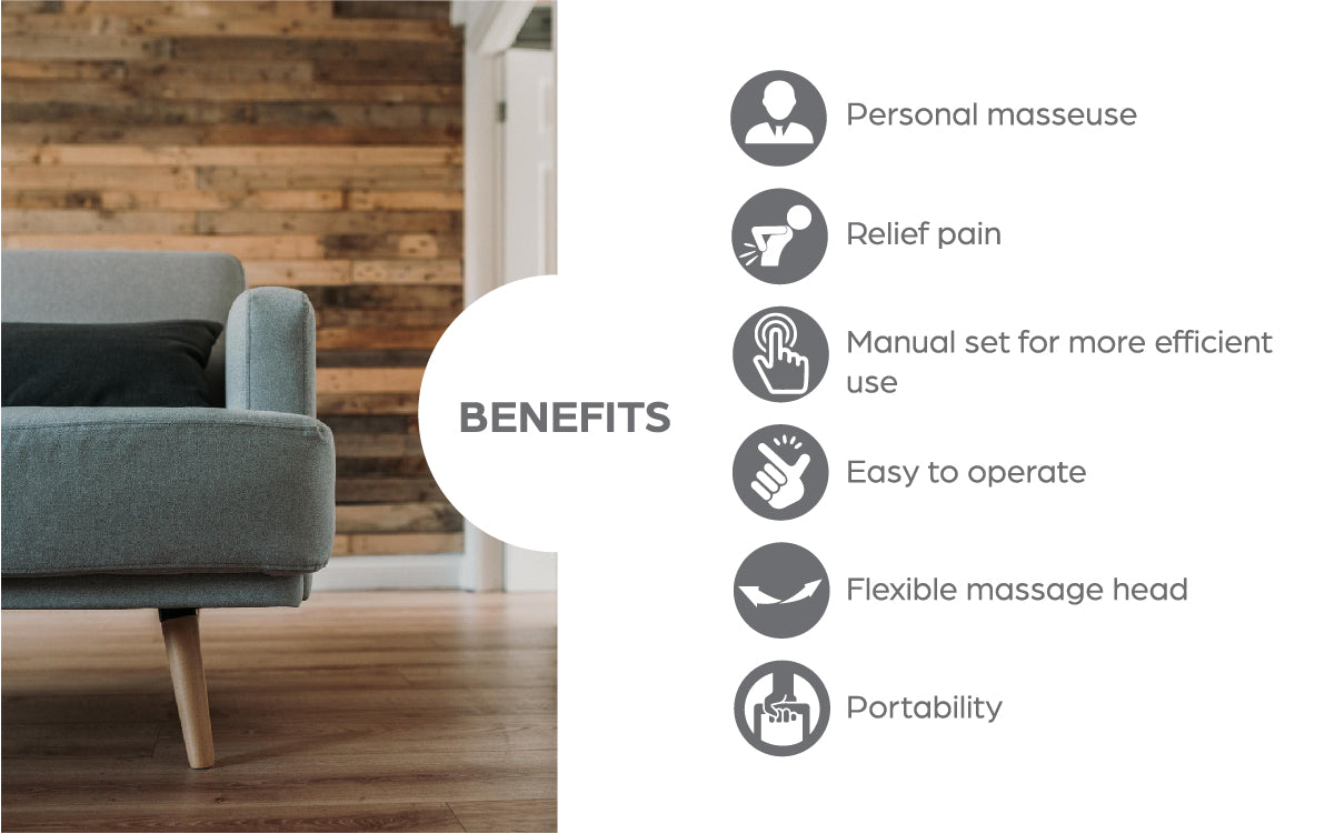 GINTELL G-Relax EZ Portable Handheld Massager