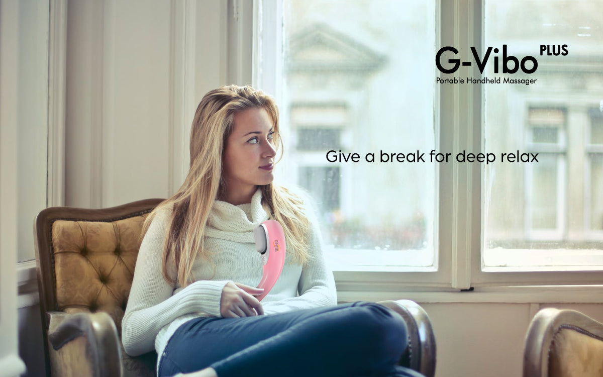 GINTELL G-Vibo Plus Handheld Massager