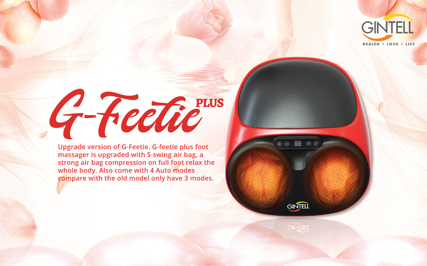 GINTELL G-Feetie Plus Foot Massager