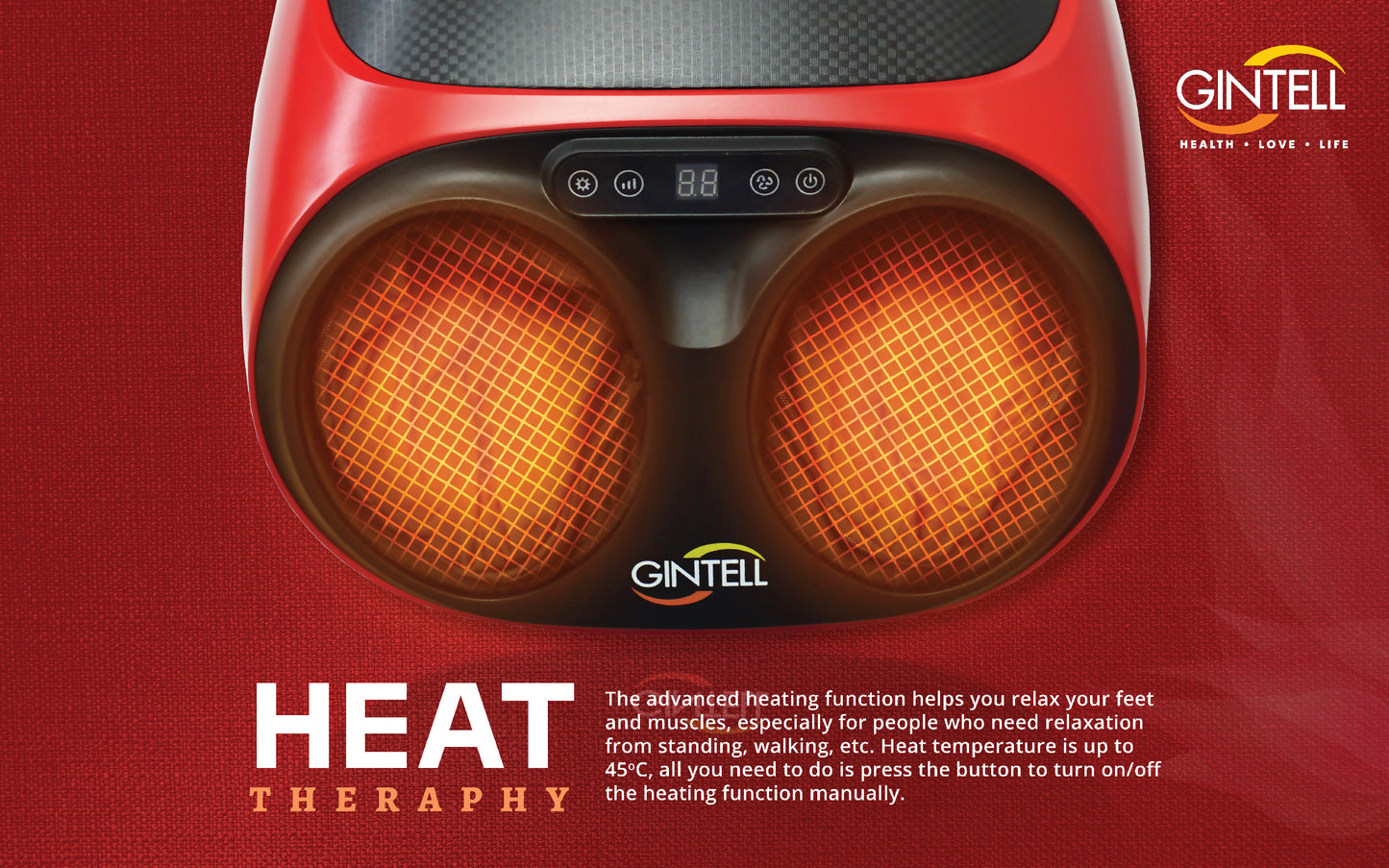 GINTELL G-Feetie Plus Foot Massager