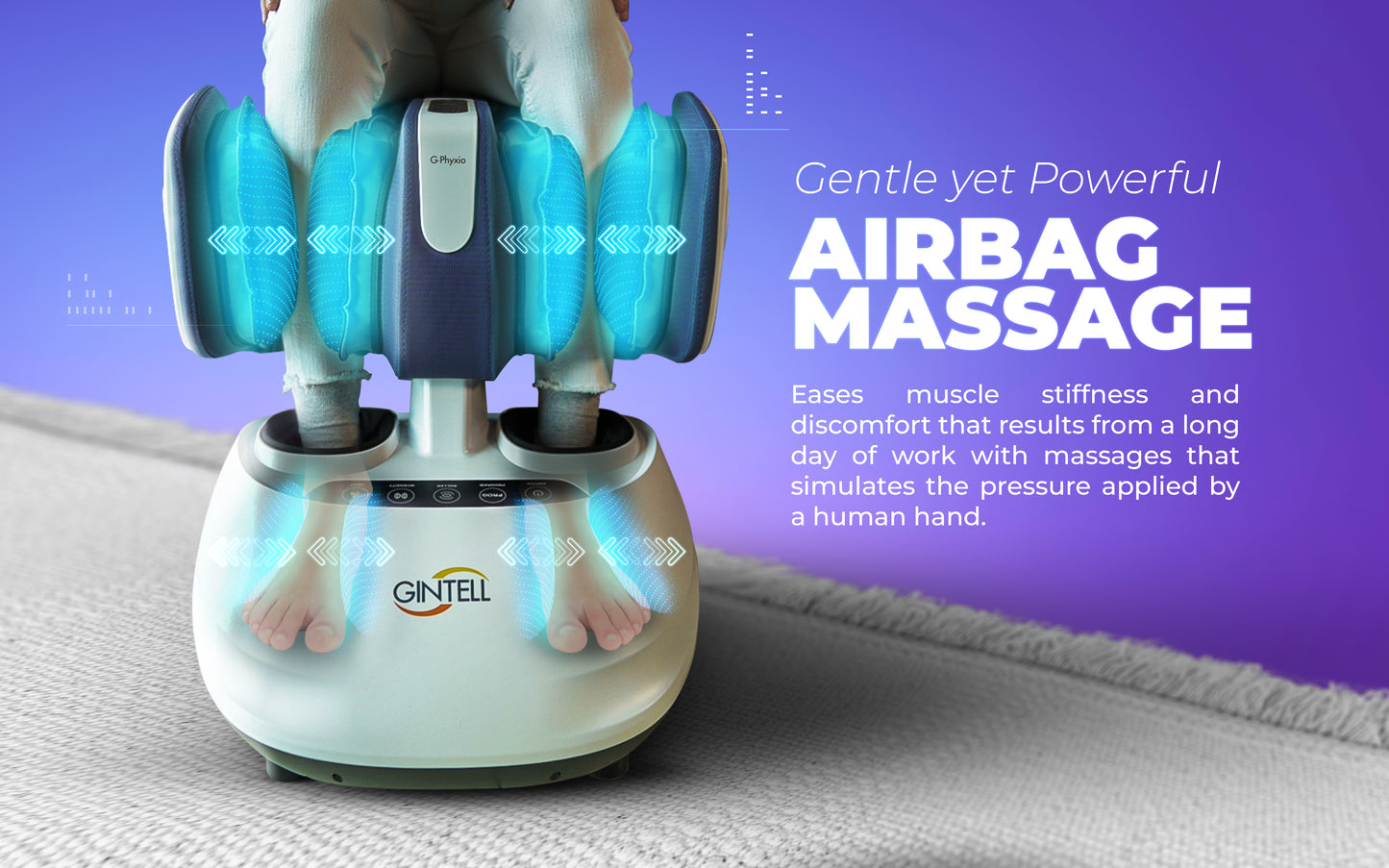 GINTELL G-Phyxio Detachable Leg Massager