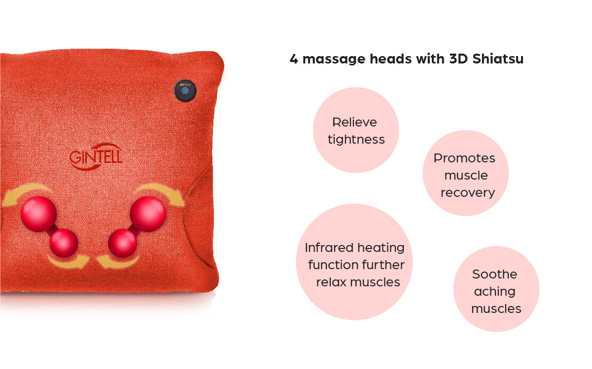 GINTELL G-Presso Massage Pillow
