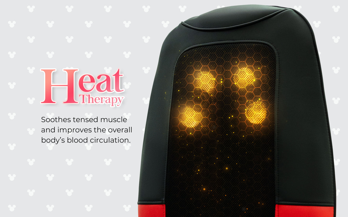 GINTELL Limited Edition Mickey Mouse Massage Cushion