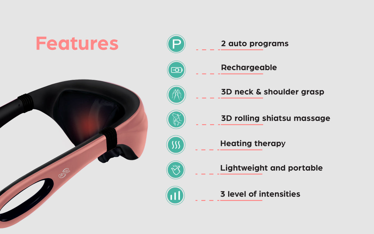 GINTELL G-Flex Plus Neck & Shoulder Massager