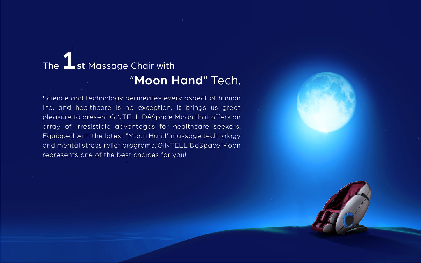 GINTELL DéSpace Moon Massage Chair