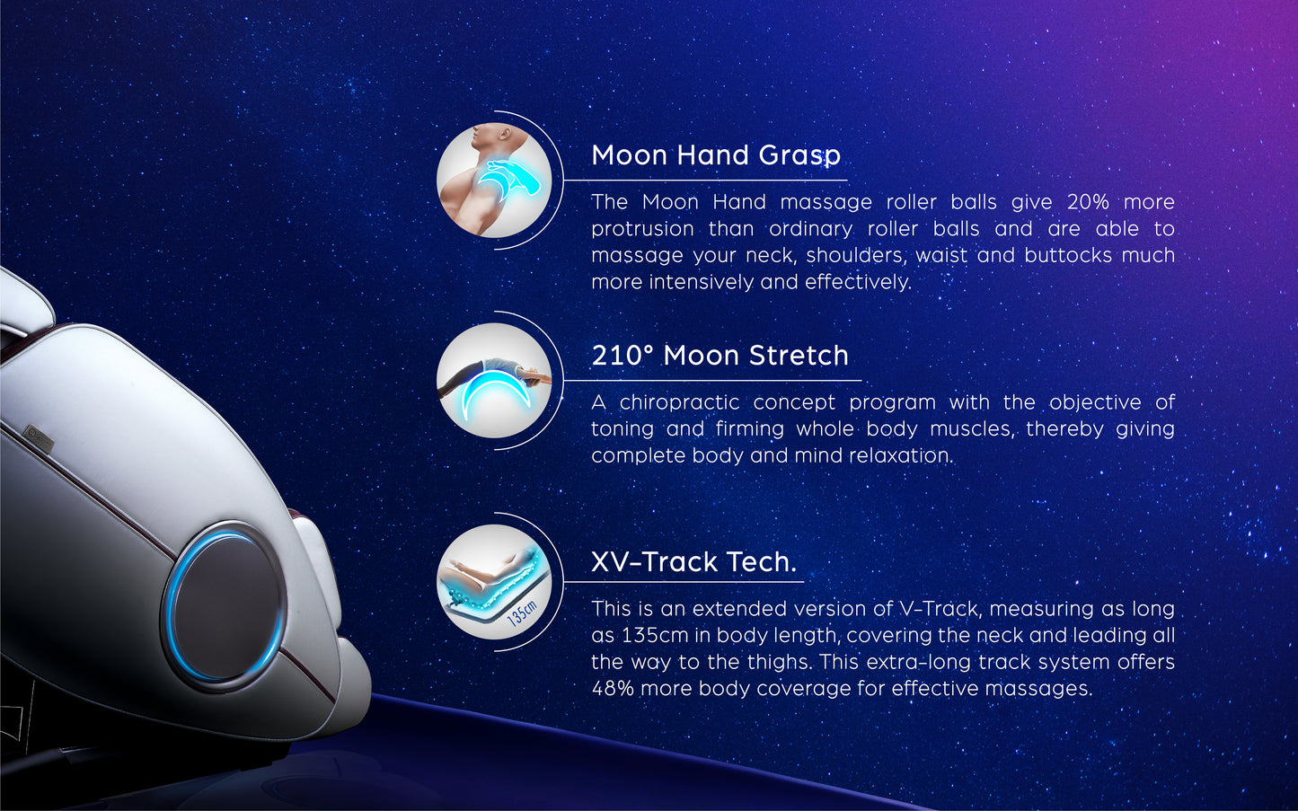 GINTELL DéSpace Moon Massage Chair
