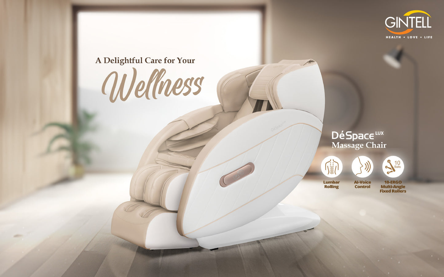 GINTELL DéSpace LUX Massage Chair
