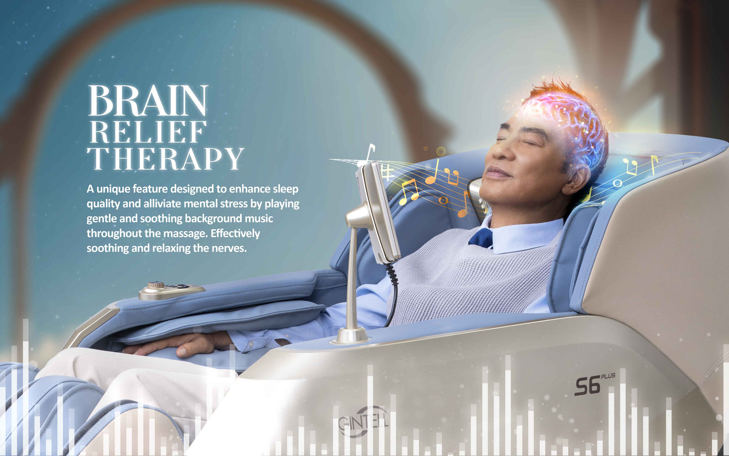 GINTELL S6 PLUS 8 Hands Wellness Massage Chair