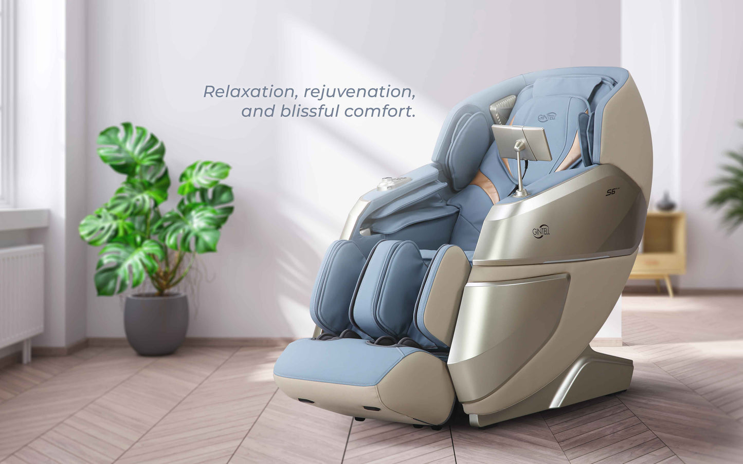 GINTELL S6 PLUS 8 Hands Wellness Massage Chair