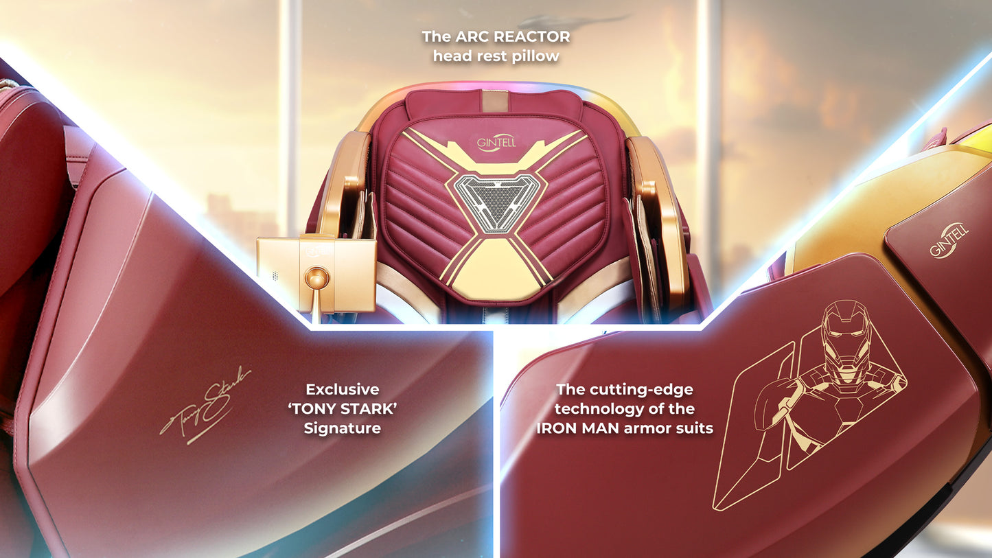 GINTELL Limited Edition Iron Man Wellness Massage Chair