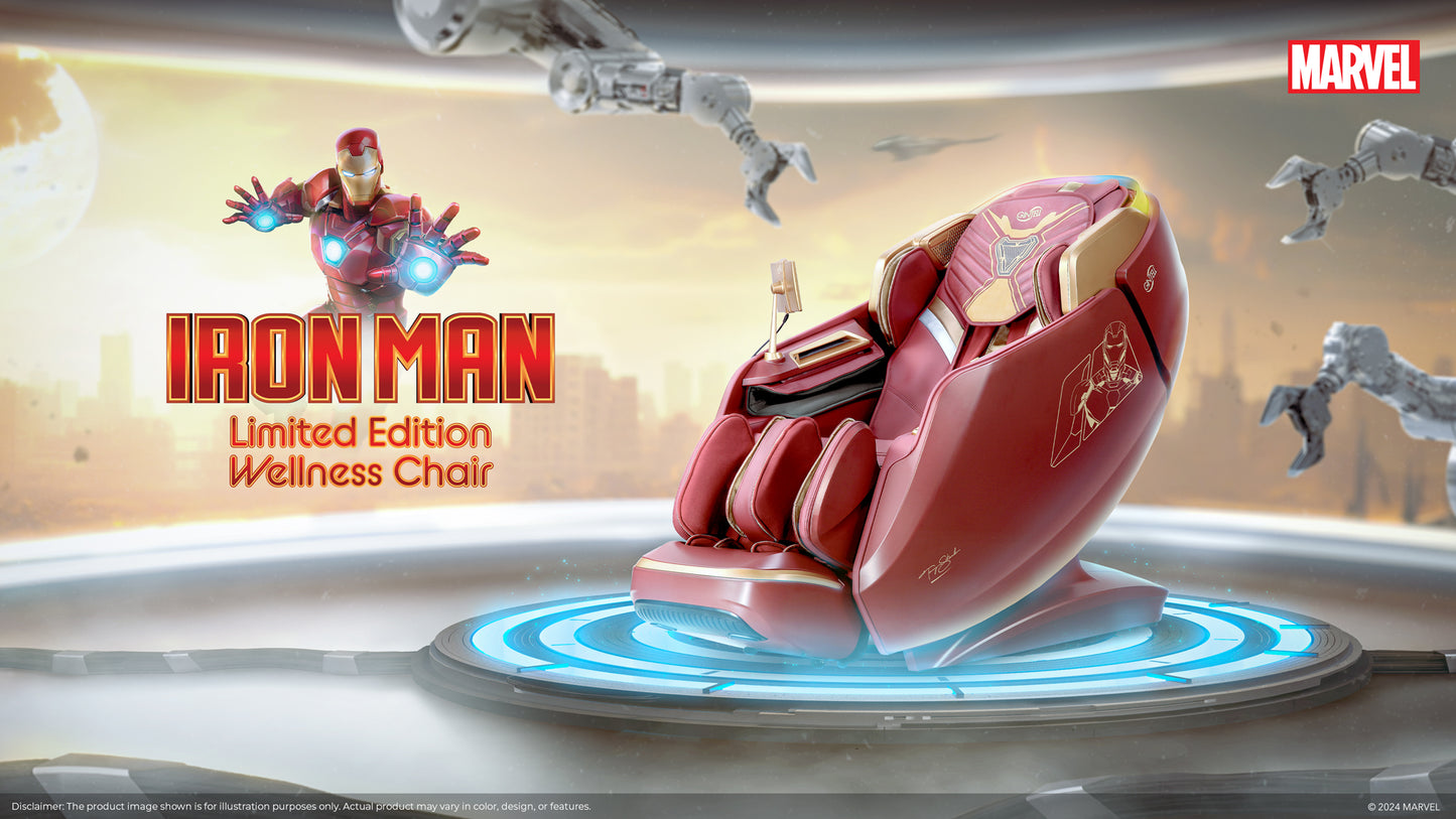 GINTELL Limited Edition Iron Man Wellness Massage Chair