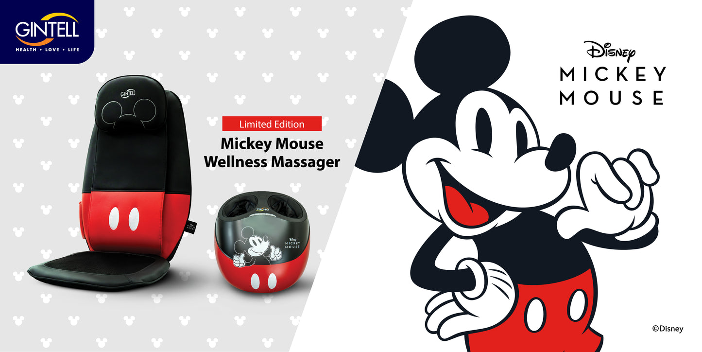 GINTELL Limited Edition Mickey Mouse Wellness Massager Set
