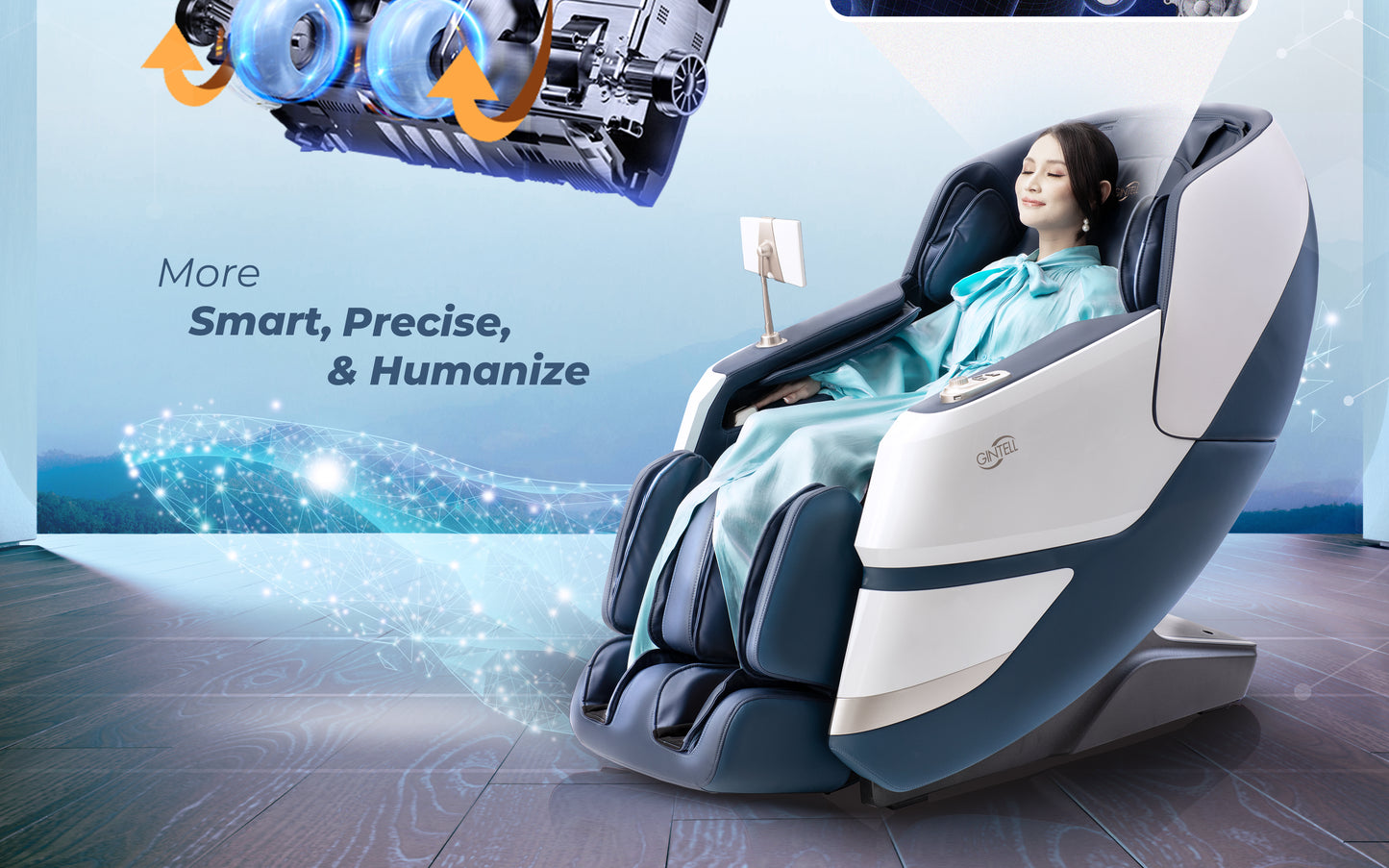 GINTELL S6 Wellness SuperChAiR Massage Chair