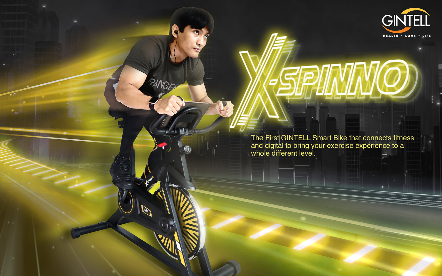 GINTELL X-Spinno Spinning Exercise Bike