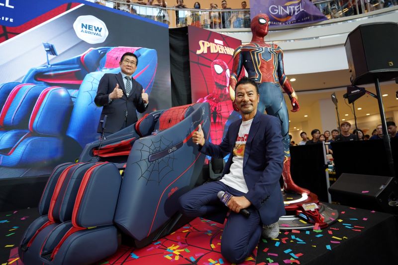 Simon Yam x GINTELL: GINTELL Spider-Man Limited Edition Massage Chair Launching Ceremony