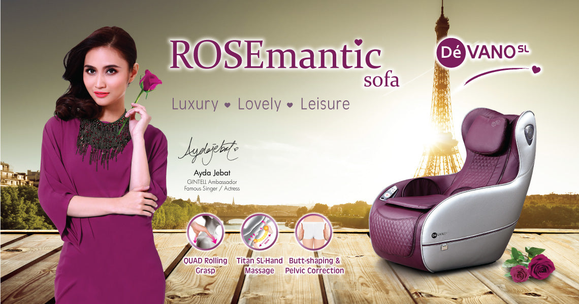 DéVano SL ROSEmantic Massage Sofa