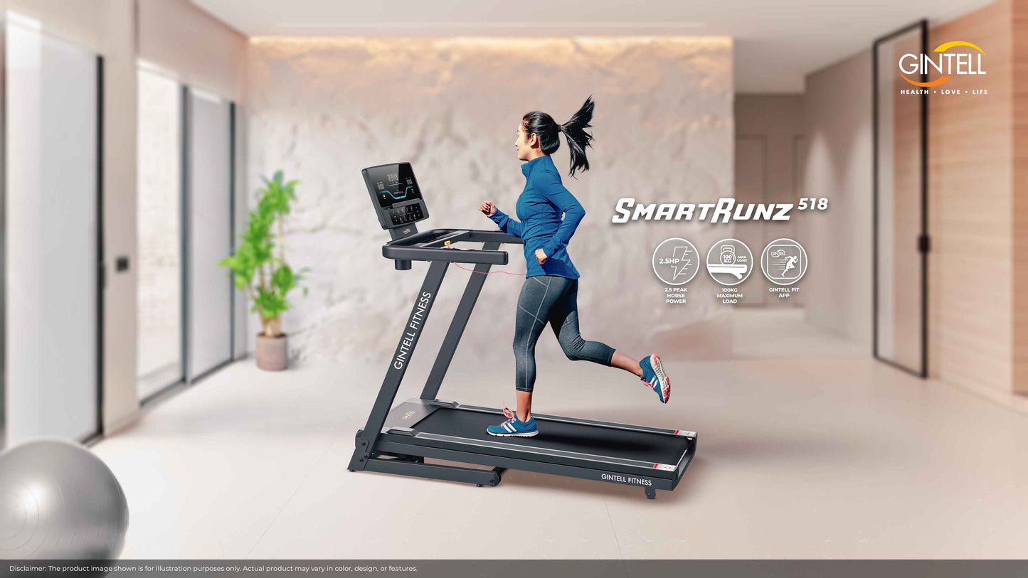 GINTELL SmartRunz FT 518 Treadmill