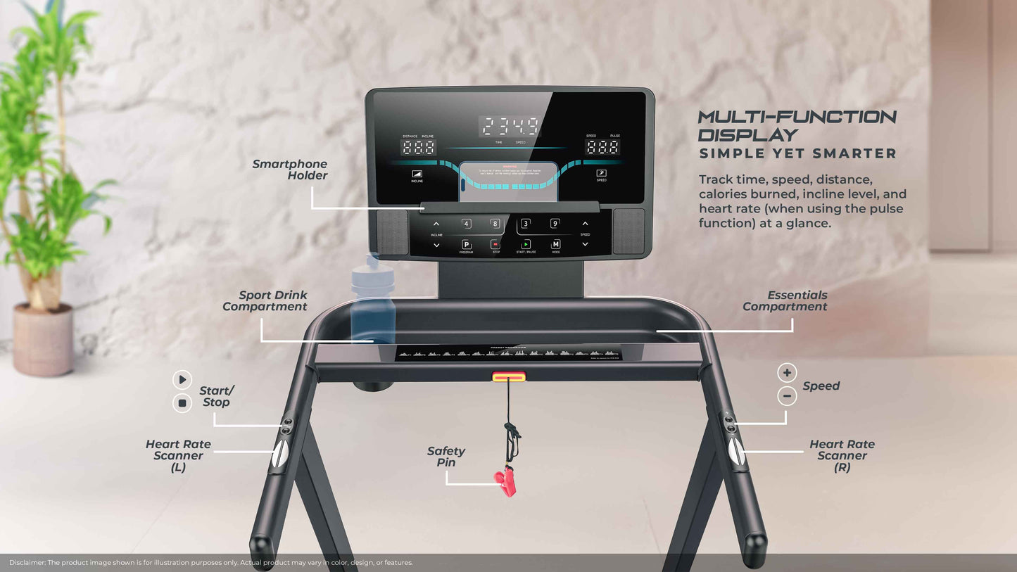 GINTELL SmartRunz FT 518 Treadmill