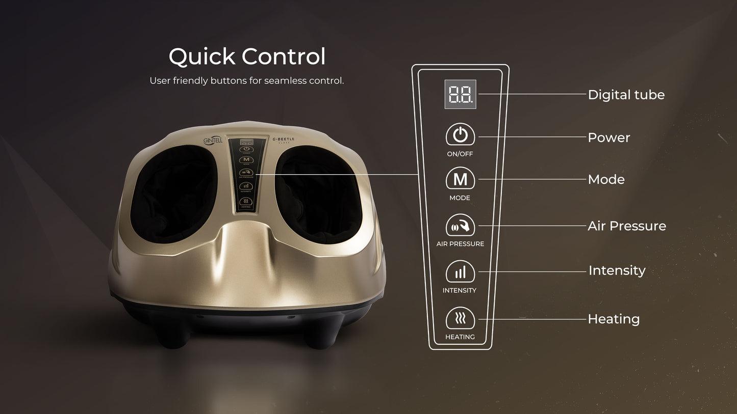 GINTELL G-Beetle Class Foot Massager