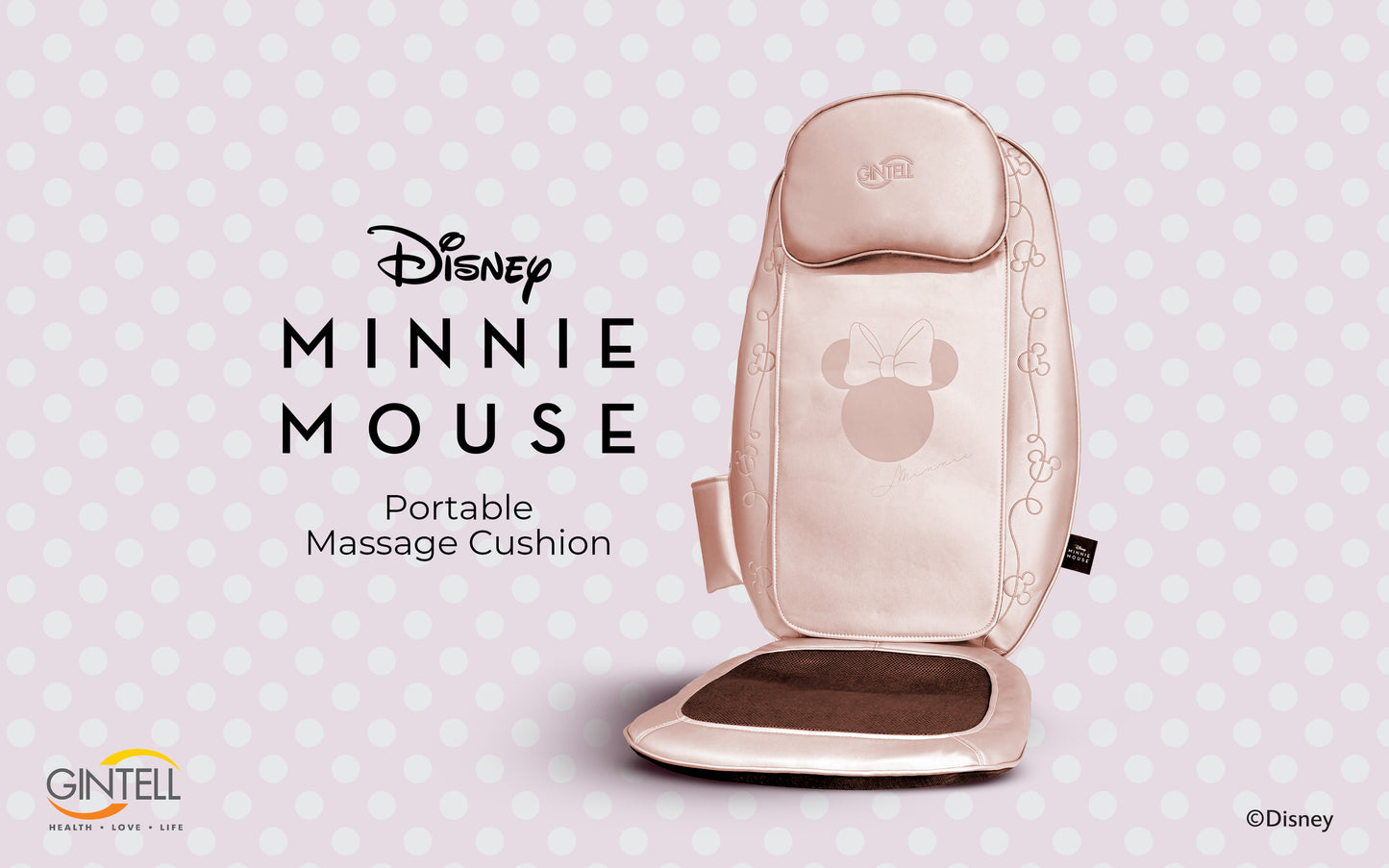 GINTELL Minnie Mouse Massage Cushion