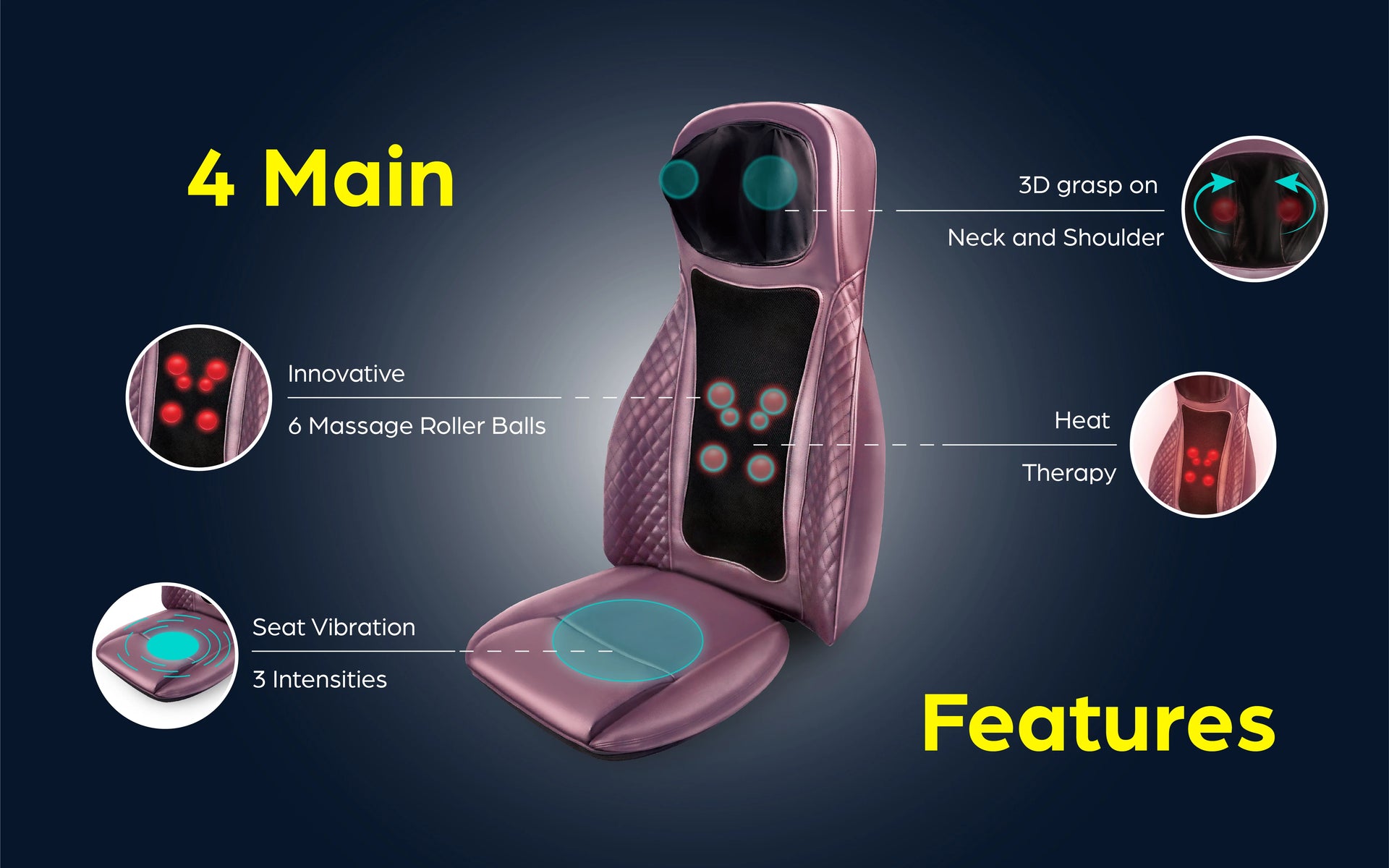 G-Mobile Pro Massage Cushion