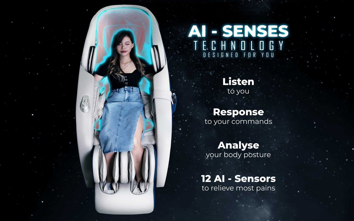 GINTELL DéSpace Moon-X Massage Chair