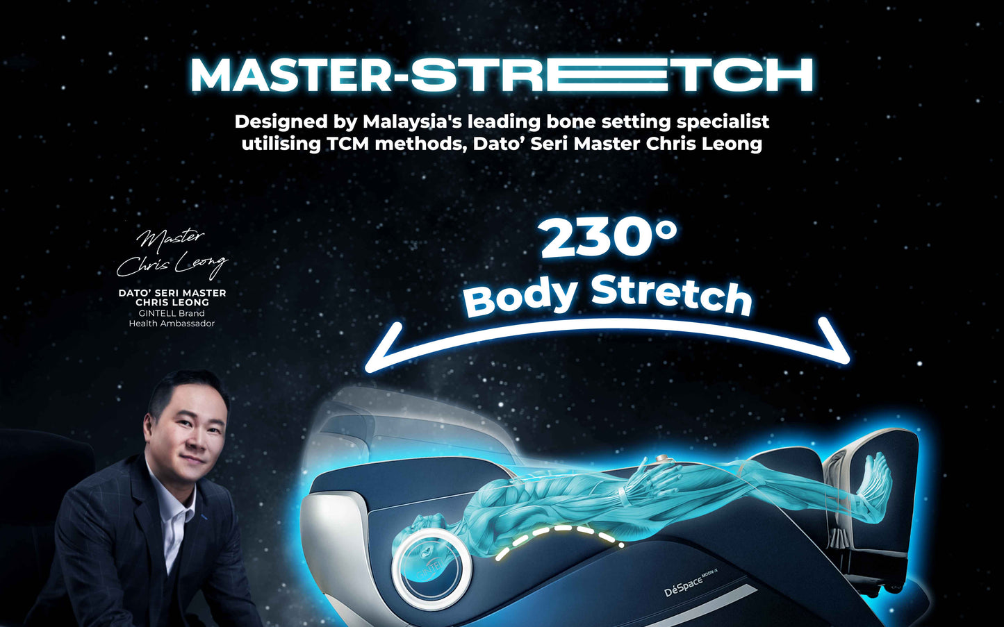 GINTELL DéSpace Moon-X Massage Chair