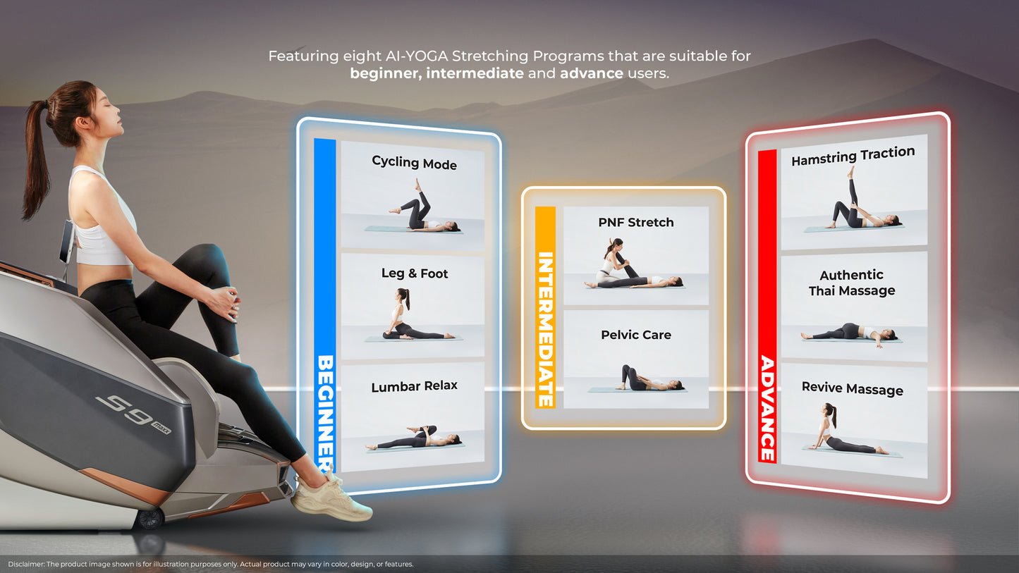 GINTELL S9 MAXX Premium Wellness Massage Chair