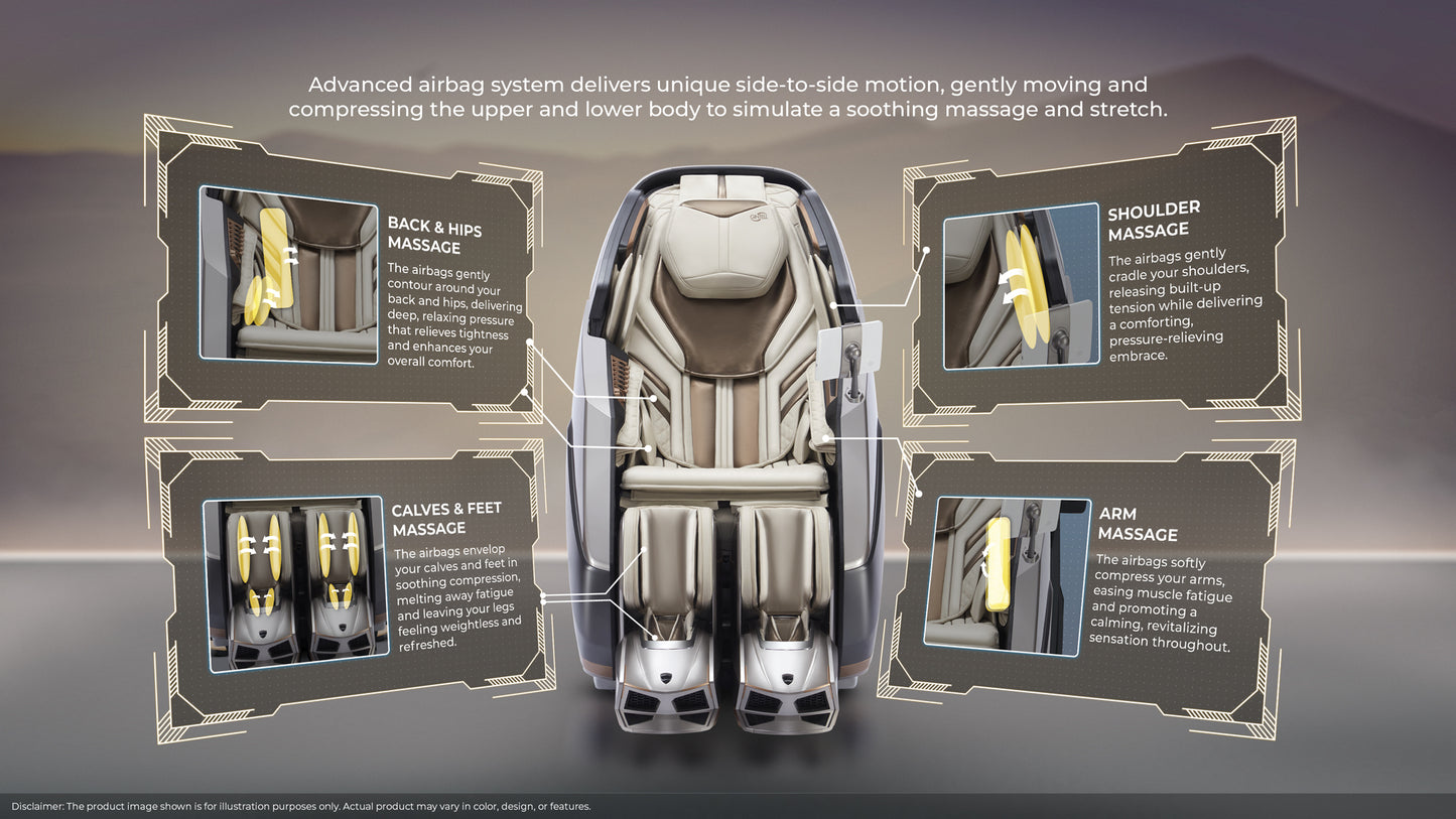 GINTELL S9 MAXX Premium Wellness Massage Chair