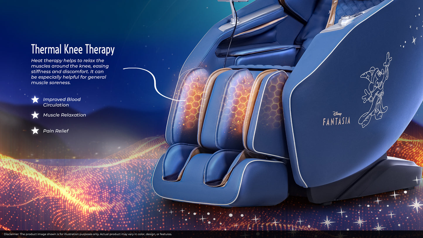 GINTELL Limited Edition Mickey Fantasia Magical Wellness Massage Chair