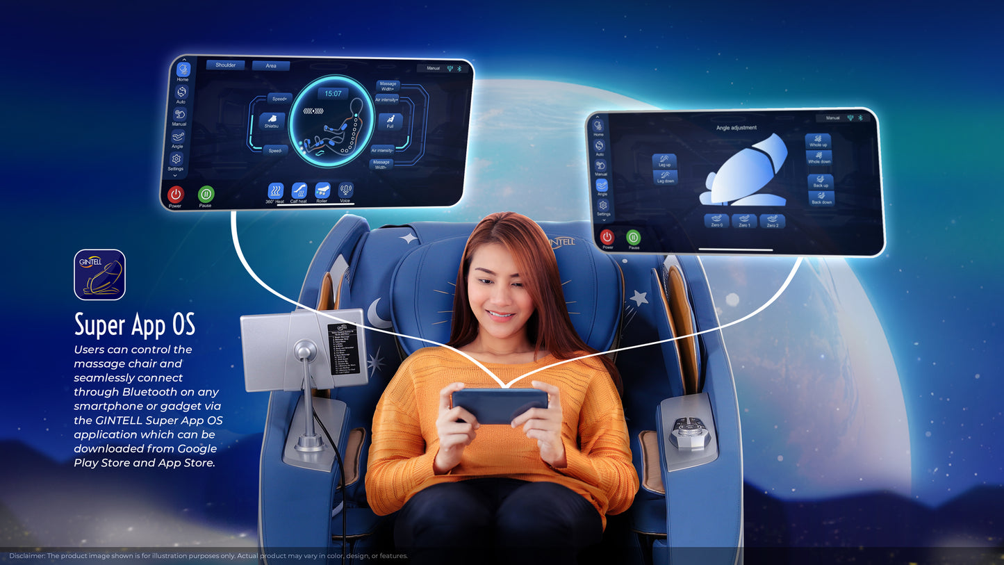 GINTELL Limited Edition Mickey Fantasia Magical Wellness Massage Chair