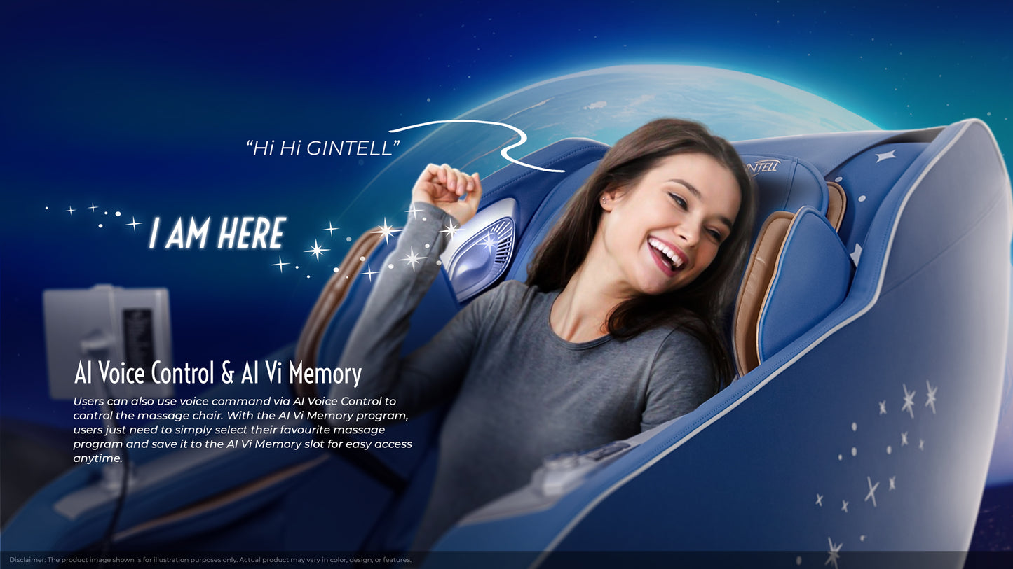 GINTELL Limited Edition Mickey Fantasia Magical Wellness Massage Chair
