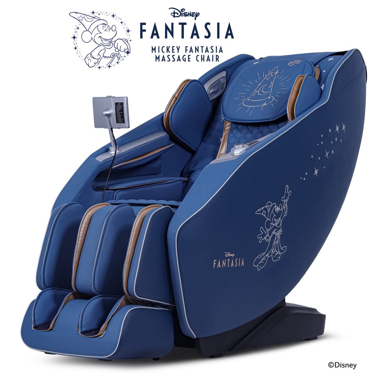 GINTELL Limited Edition Mickey Fantasia Magical Wellness Massage Chair ...