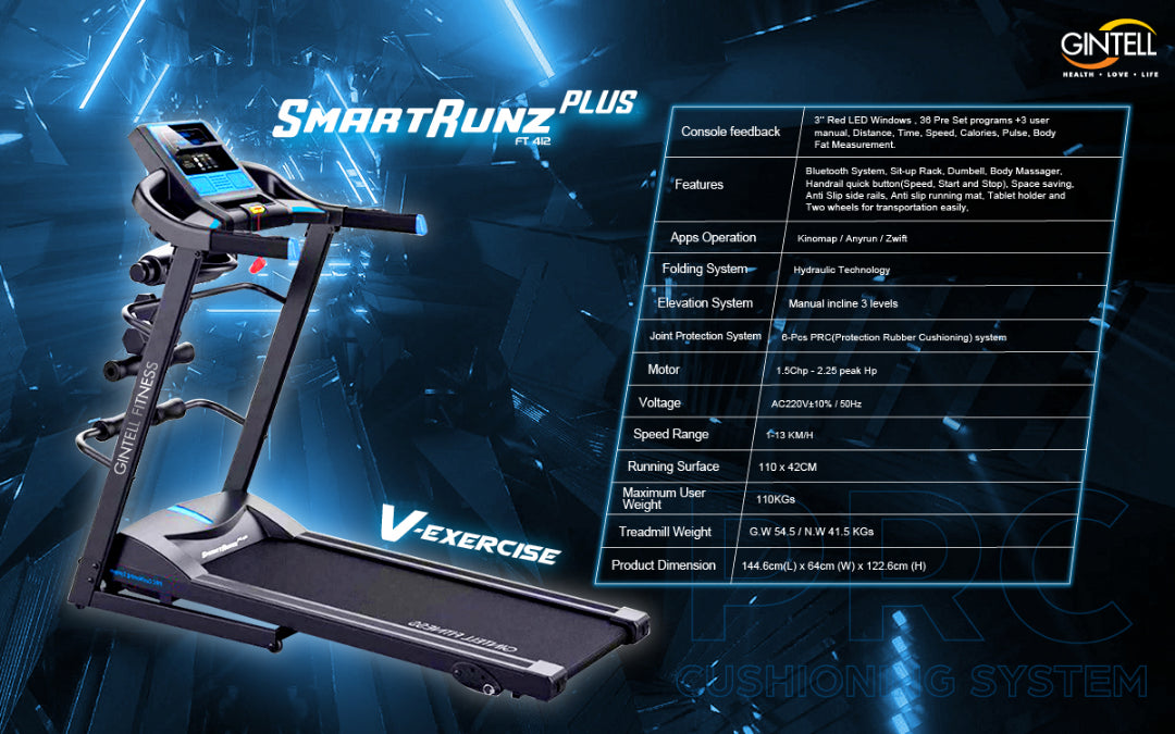 SmartRunz Plus Treadmill (APP)